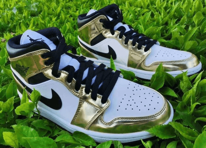 全新AJ1 Mid首度曝光!奢华贵气!