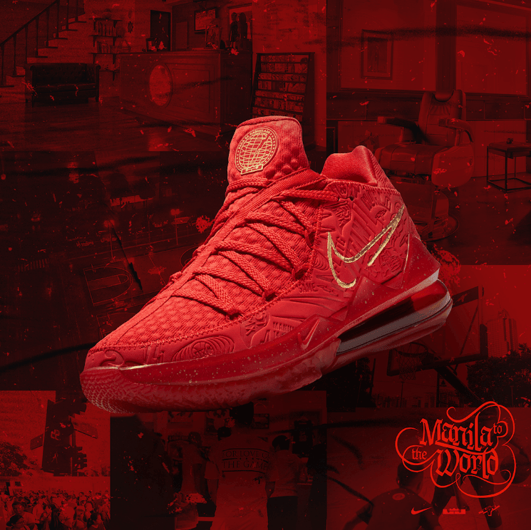 球场吸睛利器!Titan x Nike LeBron 17 Low下月登场! 货号:CD5008-600