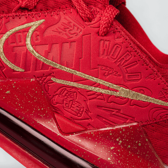 球场吸睛利器!Titan x Nike LeBron 17 Low下月登场! 货号:CD5008-600