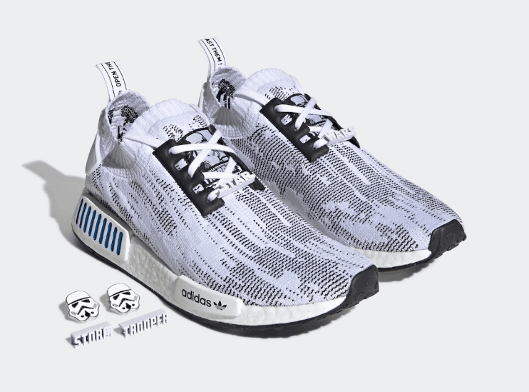 adidas星战联名新作!全新暴风兵NMD R1明日发售! 货号:FY2457