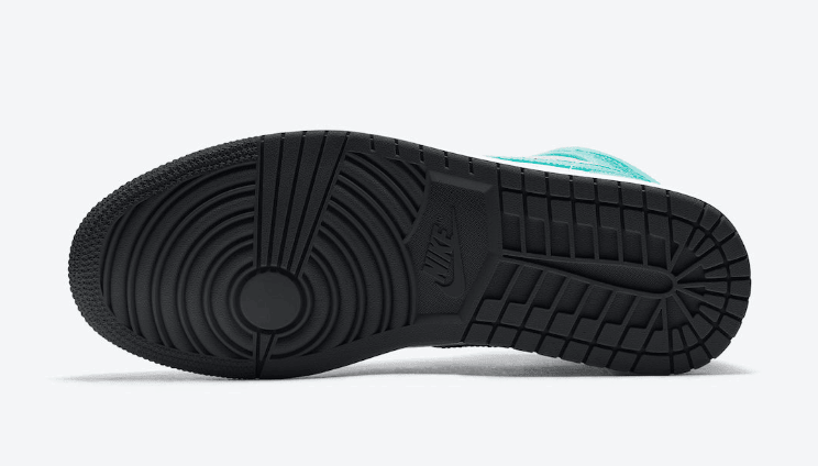 清新湖水绿装扮!中帮AJ1又有新配色! 货号:554724-132