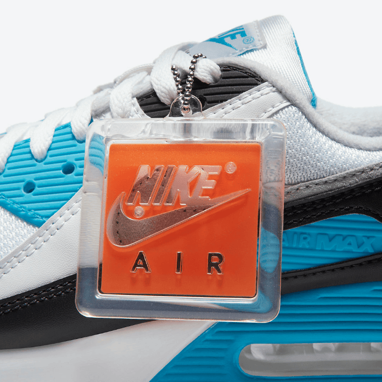 经典元年配色回归!全新Nike Air Max 90 OG“ Laser Blue”今夏登场! 货号:CJ6779-100