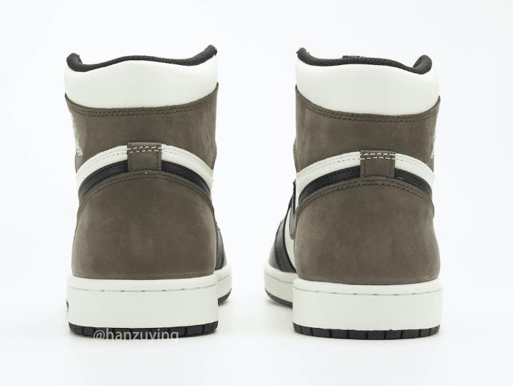 小倒钩AJ1最新实物图释出!暗藏黑脚趾! 货号:555088-105