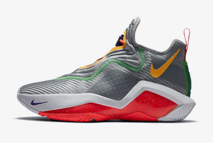 经典兔八哥氛围!詹皇最新支线战靴LeBron Soldier 14新配色曝光! 货号:CK6047-001