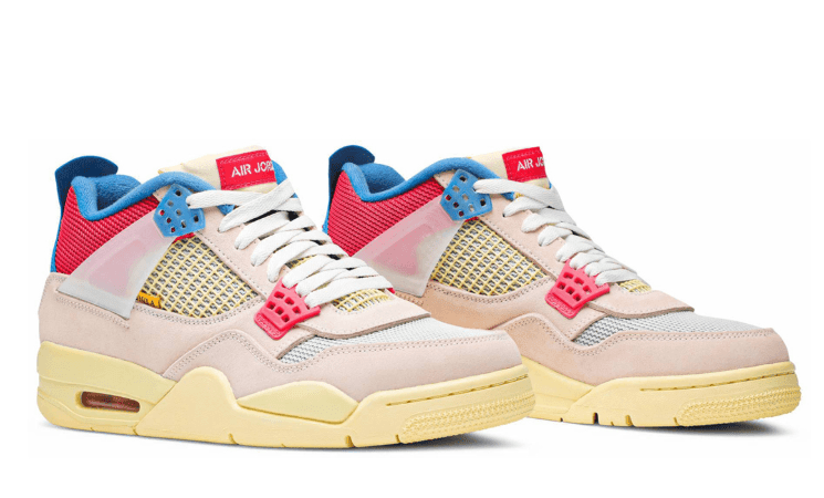 Union x AJ4第二款配色曝光!可以组情侣鞋了! 货号:DC9533-800