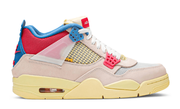 Union x AJ4第二款配色曝光!可以组情侣鞋了! 货号:DC9533-800