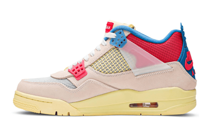 Union x AJ4第二款配色曝光!可以组情侣鞋了! 货号:DC9533-800