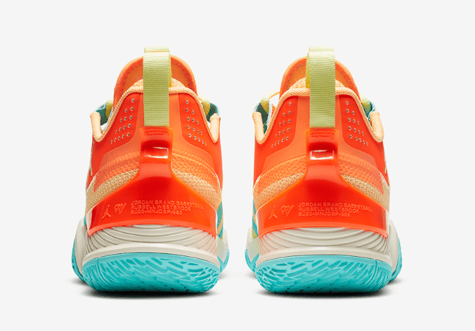 威少支线战靴迎来全新配色!满满夏日风情! 货号:CJ0780-800