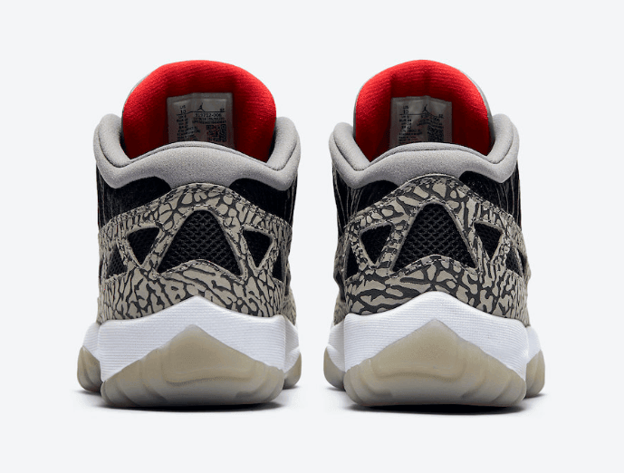 实战党夏日福音!黑水泥 AJ11 Low IE即将登场! 货号:919712-006