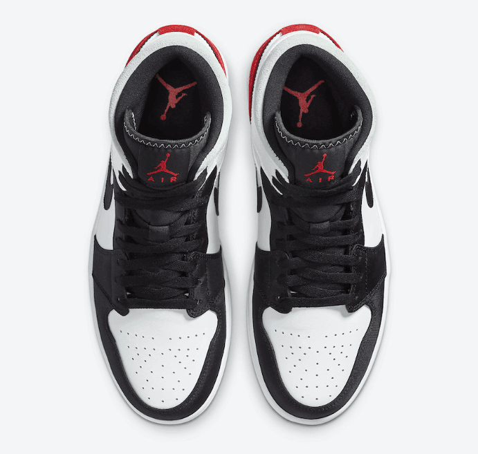 酷似Union 联名!全新Air Jordan 1 Mid惊艳登场! 货号:852542-100