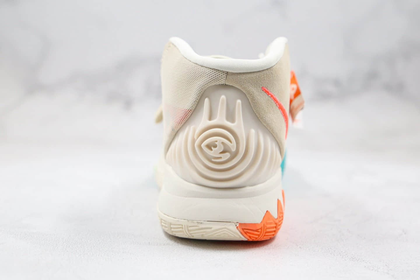 耐克Nike Kyrie 6 N7纯原版本欧文6代米白色涂鸦N7实战篮球鞋内置气垫原档案数据开发 货号:CD5031-101