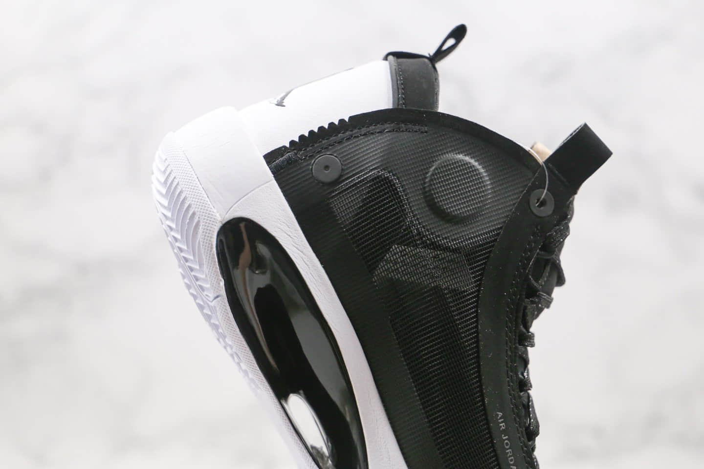 乔丹AIR JORDAN XXXIV PF纯原版本黑白色AJ34实战篮球鞋内置气垫支持实战 货号:BQ3381-001