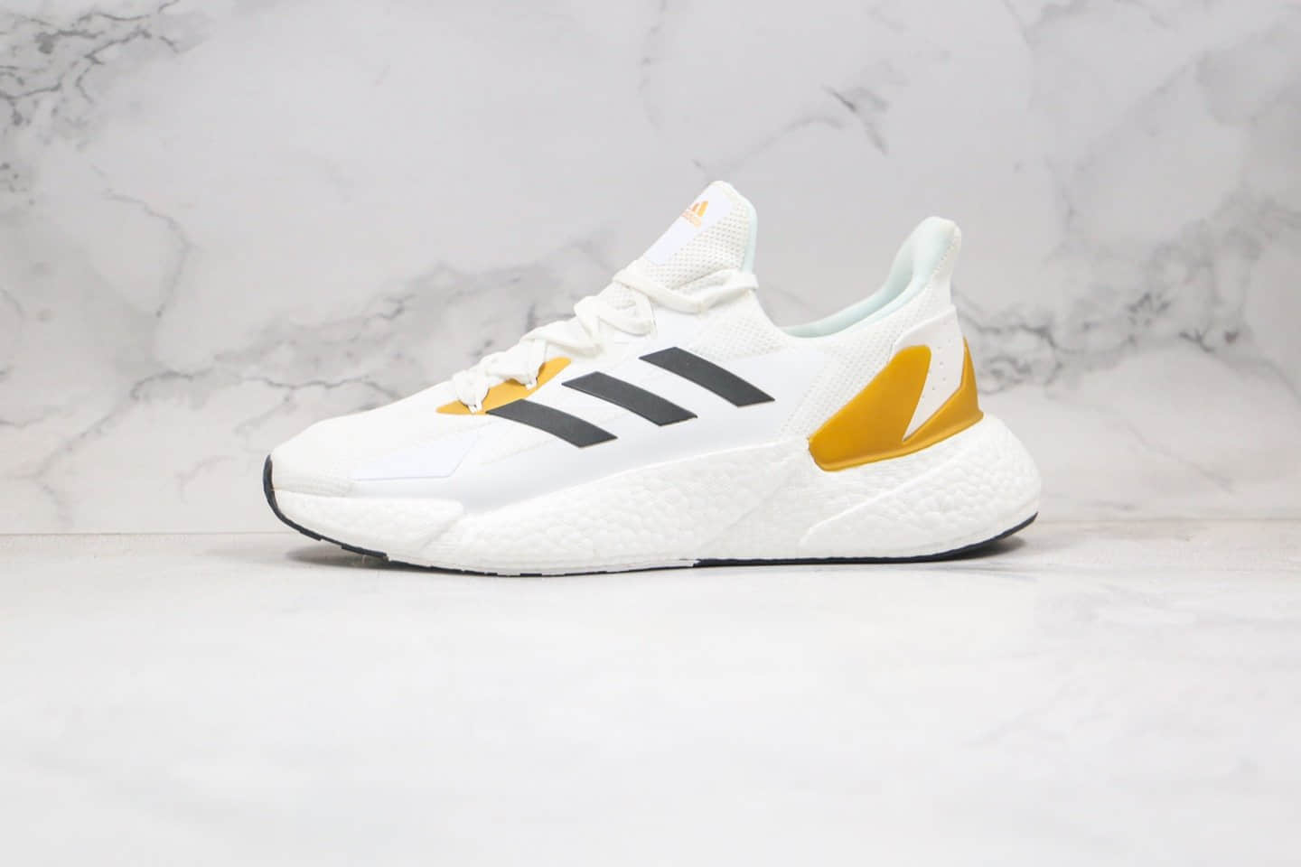 阿迪达斯Adidas Boost X9000L4纯原版本爆米花跑鞋X9000L4白金色原盒原标 货号:FY2347