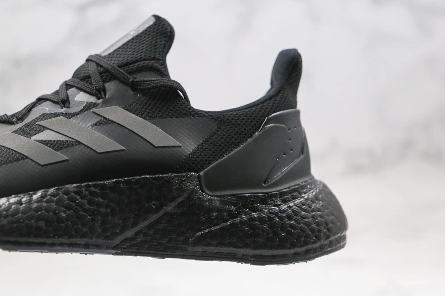 阿迪达斯Adidas Boost X9000L4纯原版本爆米花跑鞋X9000L4黑色原楦头纸板打造 货号:FW8386