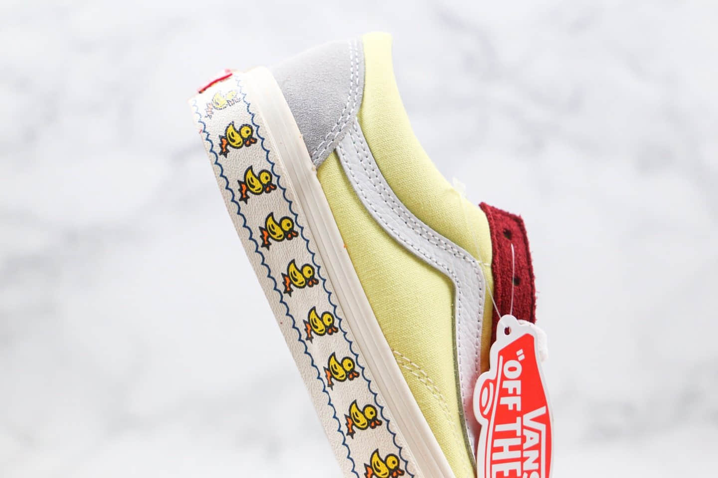 万斯VANS STYLE 36公司级版本低帮小头权志龙同款小黄鸭黄红绿灰色帆布鞋原盒原标 货号:VN0A3DZ3WNY