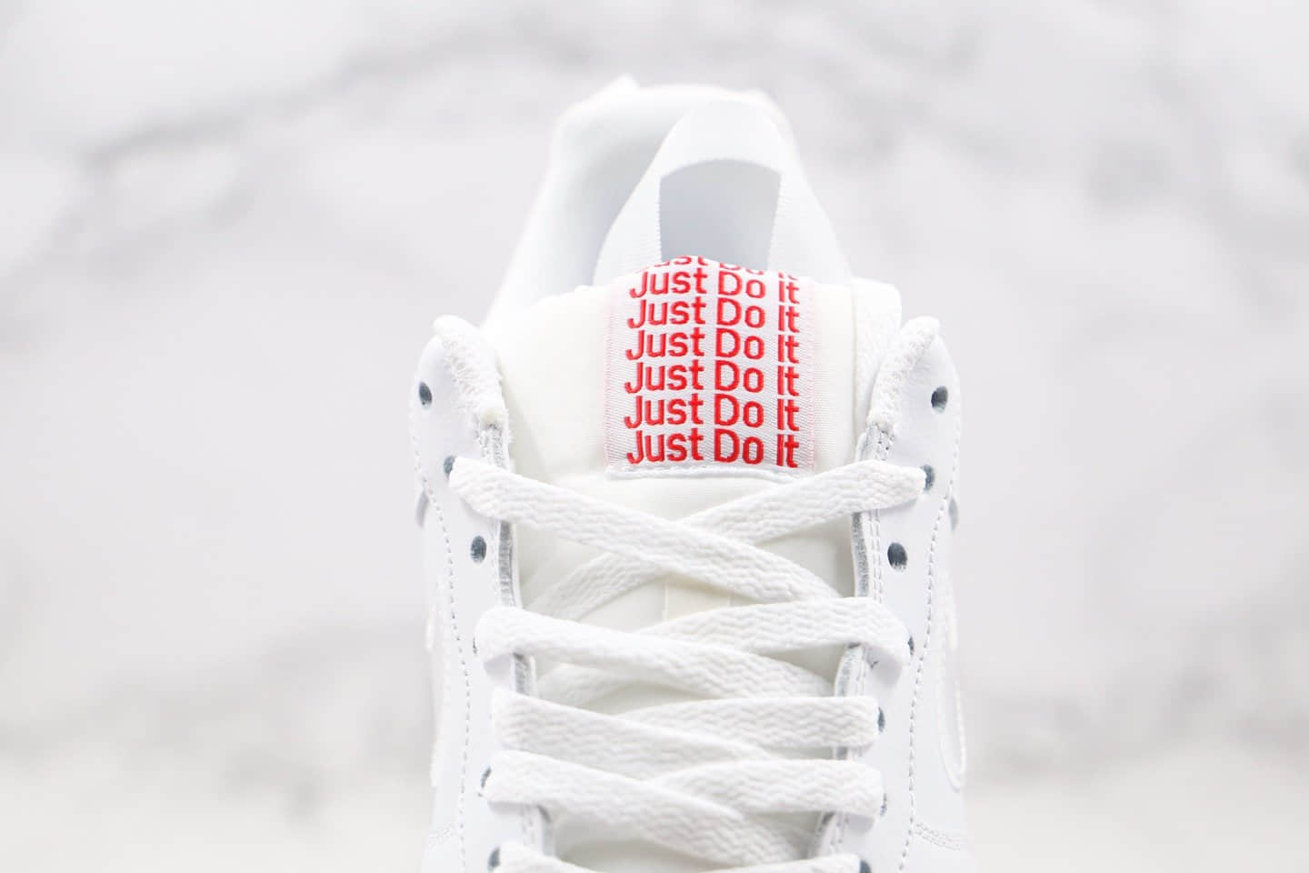 耐克Nike Air Force 1 Satin Rose纯原版本低帮空军一号白红玫瑰板鞋原鞋开模一比一打造 货号：CN8534-100