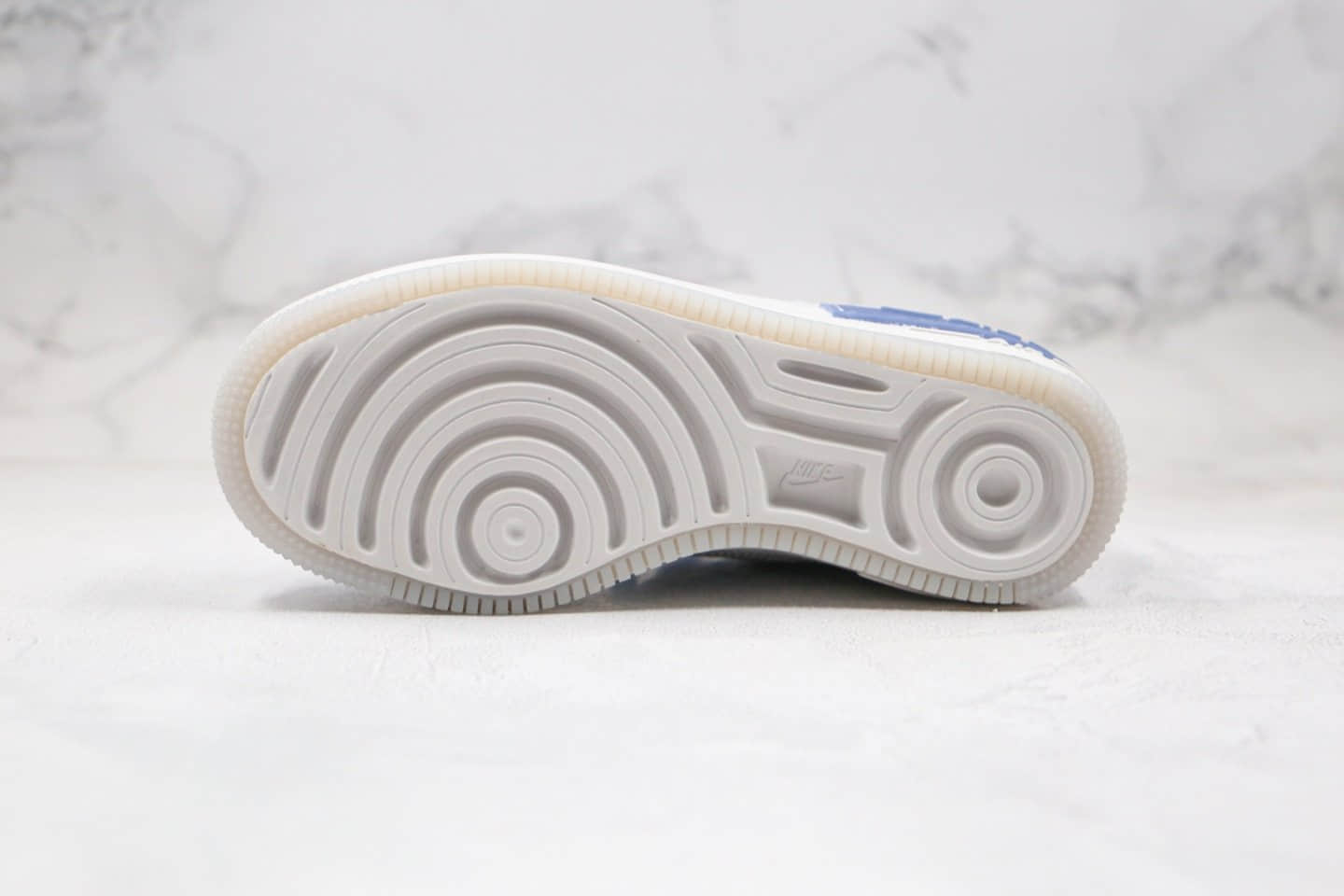 耐克Nike Air Force 1 Shadow SE World Indigo纯原版本低帮空军一号马卡龙蓝紫色射频板鞋原楦头纸板打造 货号:CK6561-001