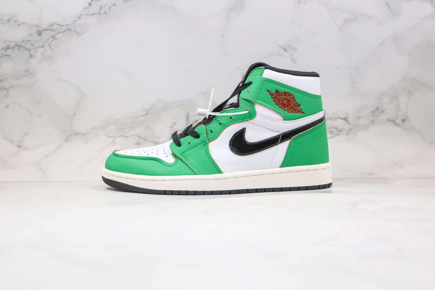 乔丹Air Jordan 1 High OG WMNS Lucky Green纯原版本高帮AJ1凯尔特人白绿色篮球鞋正确后跟定型 货号:DB4612-300