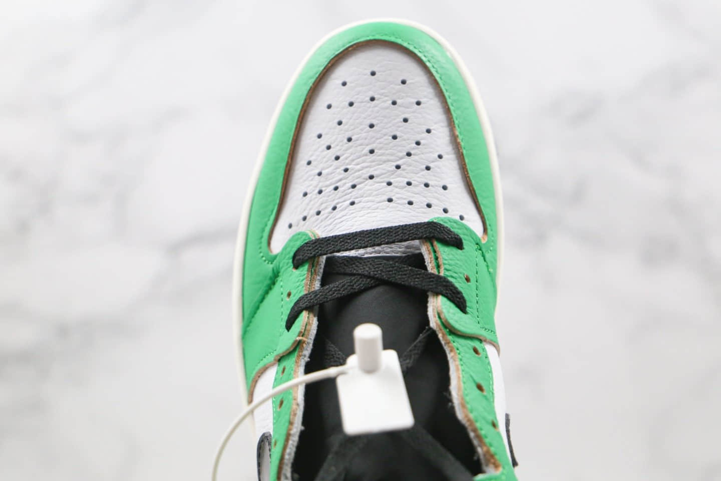 乔丹Air Jordan 1 High OG WMNS Lucky Green纯原版本高帮AJ1凯尔特人白绿色篮球鞋正确后跟定型 货号:DB4612-300