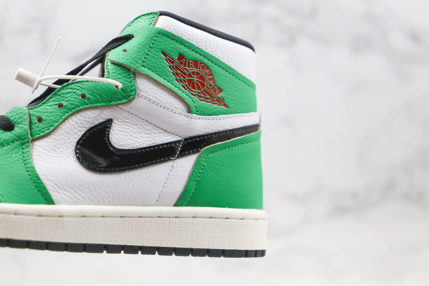 乔丹Air Jordan 1 High OG WMNS Lucky Green纯原版本高帮AJ1凯尔特人白绿色篮球鞋正确后跟定型 货号:DB4612-300