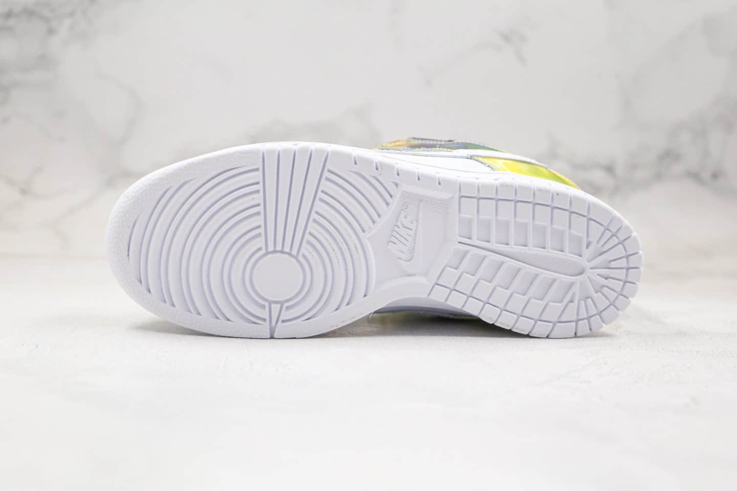 耐克Nike Dunk Low Pro SB De La Soul1纯原版本低帮SB DUNK板鞋太阳花向日葵涂鸦白黄绿色原楦头纸板打造 货号:304292-171