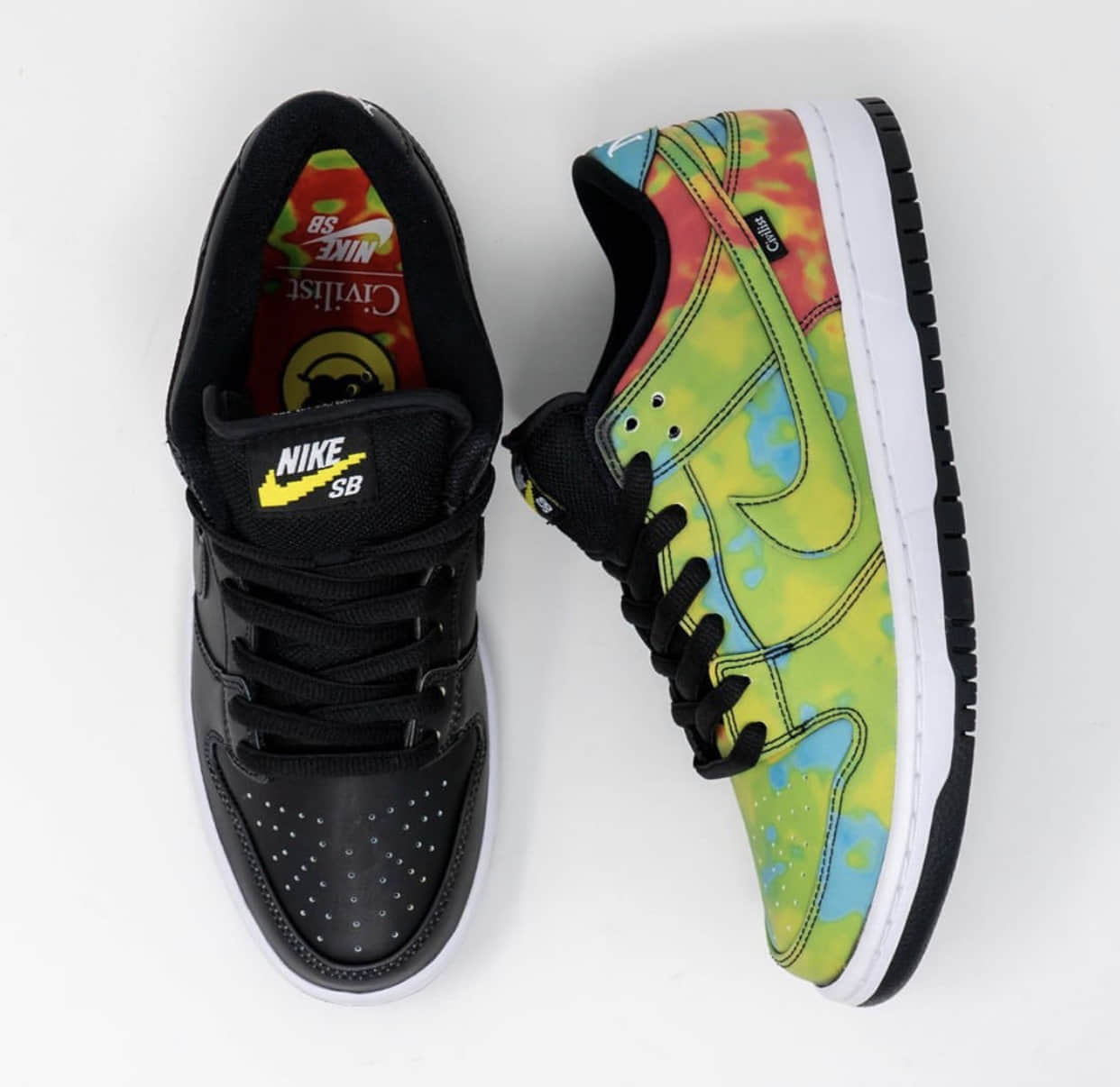 热成像Civilist x Nike SB Dunk Low官图释出!8月29日发售! 货号:CZ5123-001