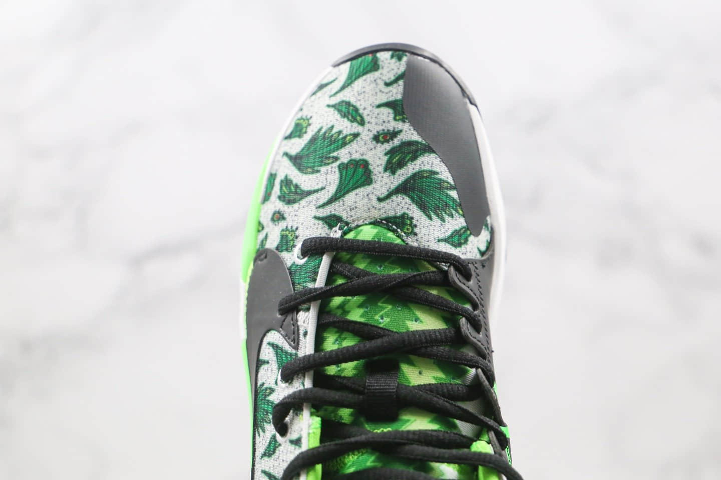 耐克Nike Zoom Freak 2纯原版本字母哥二代篮球鞋黑绿色支持实战原盒原标 货号:DA0907-002