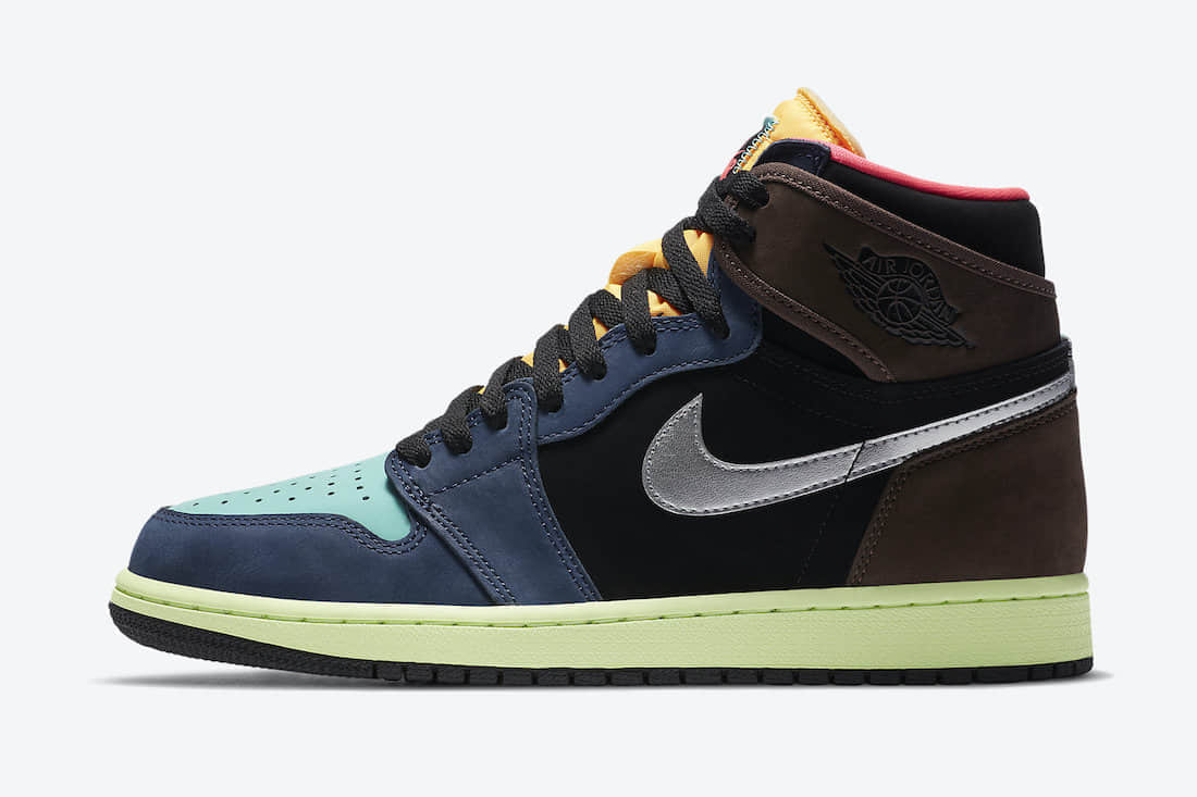 UNDFTD x Dunk 联名兄弟款!拼色AJ1下月发售! 货号:555088-201