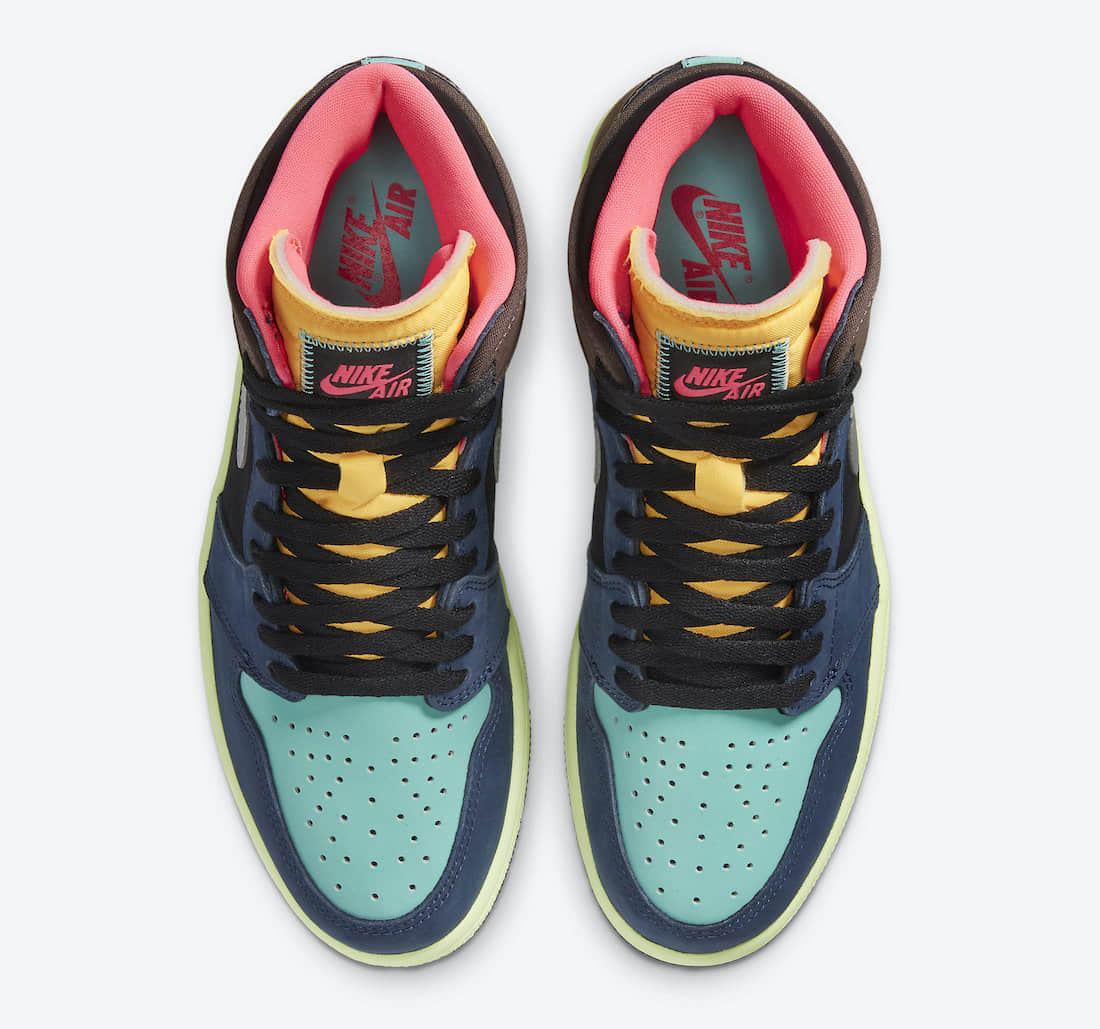 UNDFTD x Dunk 联名兄弟款!拼色AJ1下月发售! 货号:555088-201