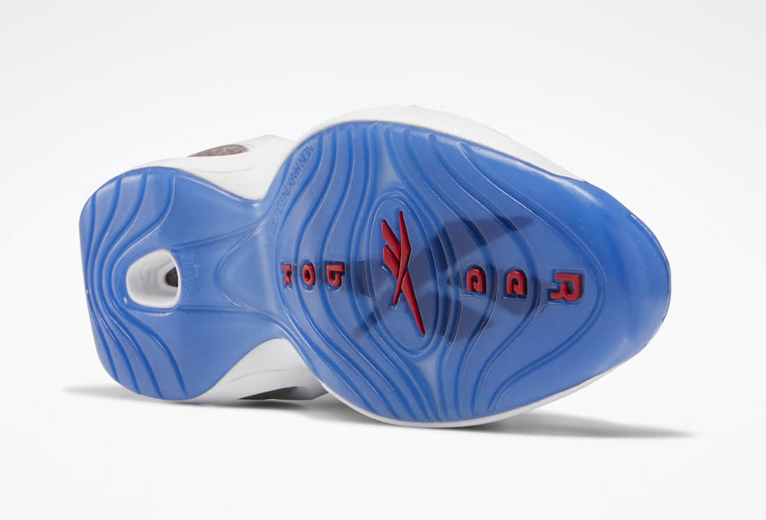 元年“红脚趾”配色复刻回归!这双Reebok Question Mid别错过! 货号:FY1018