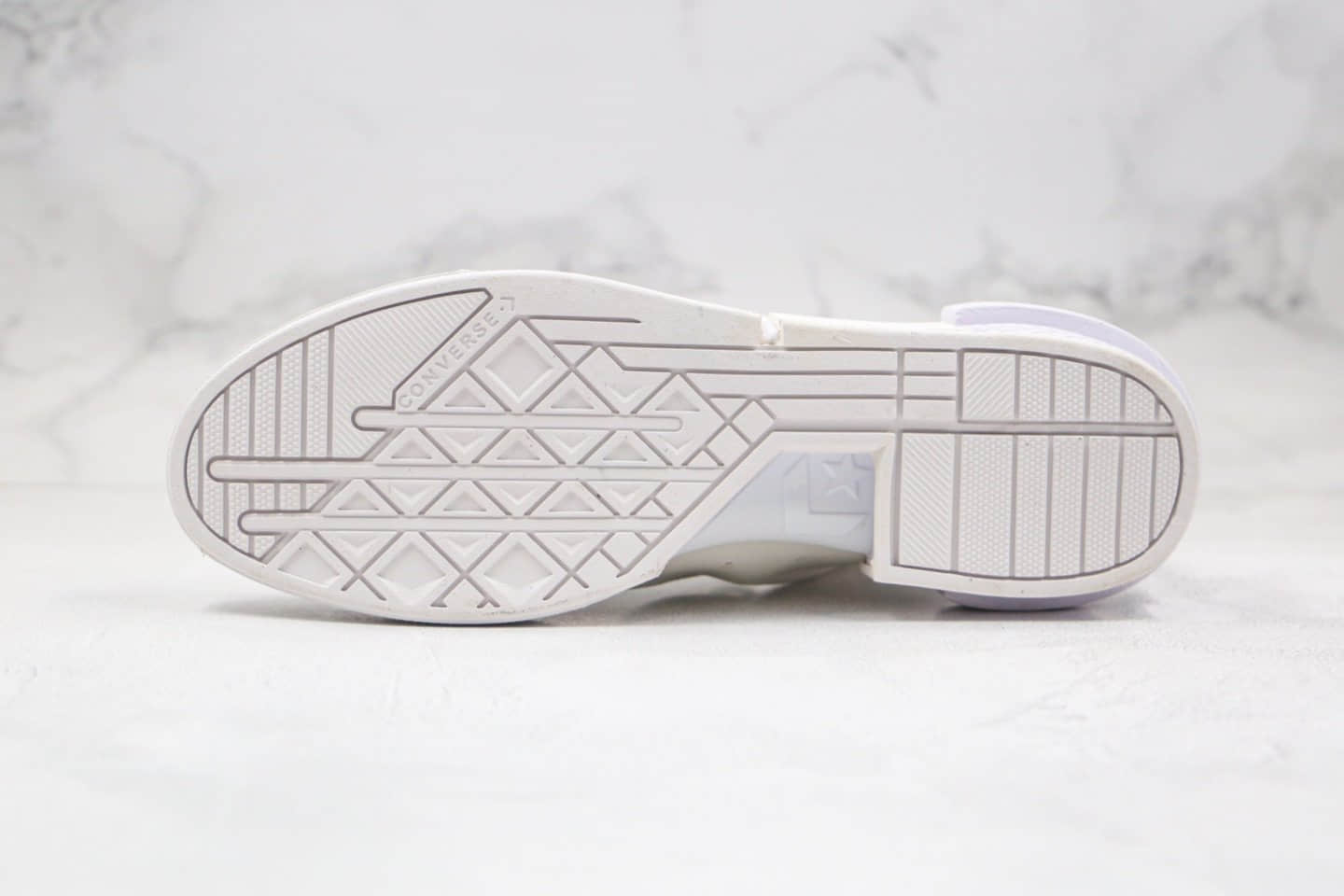 匡威Converse x thesoloist宫下贵裕联名款公司级版本机能解构高帮白色字母帆布鞋原盒原标 货号:168214C