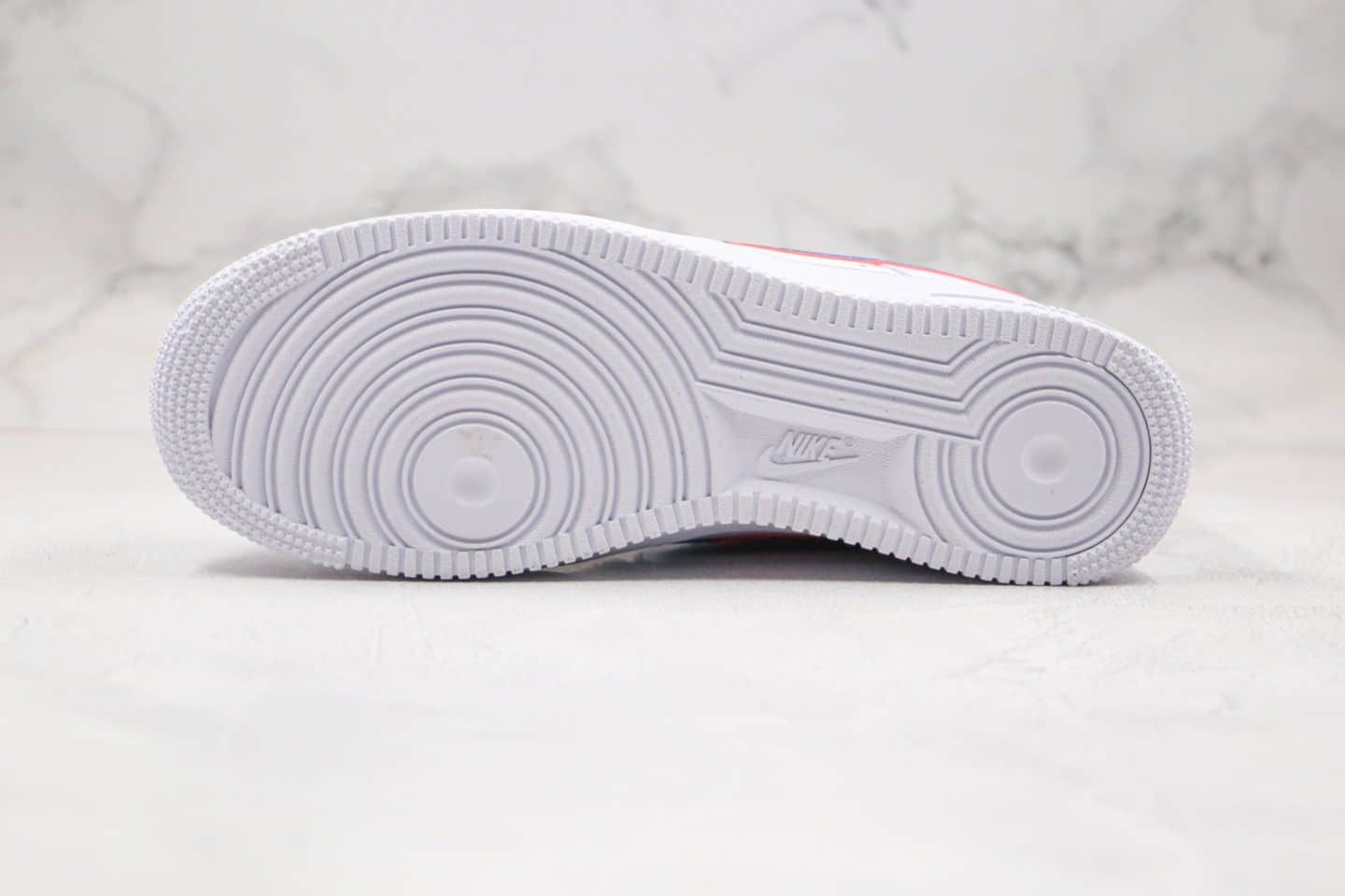 耐克Nike Air Force 1 LV8 KSA Low纯原版本低帮空军一号双钩重影白蓝粉色板鞋原档案数据开发 货号:BV2551-100