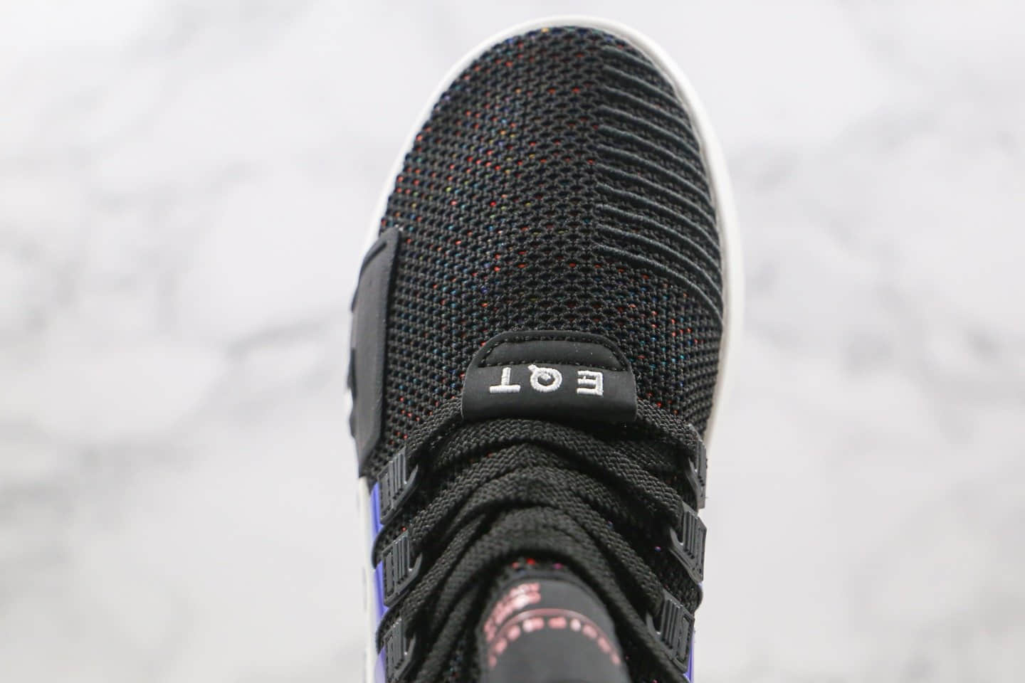 阿迪达斯Adidas EQT BASK ADV纯原版本支撑者系列三叶草EQT黑镭射复古慢跑鞋原楦头纸板打造 货号:FU9505