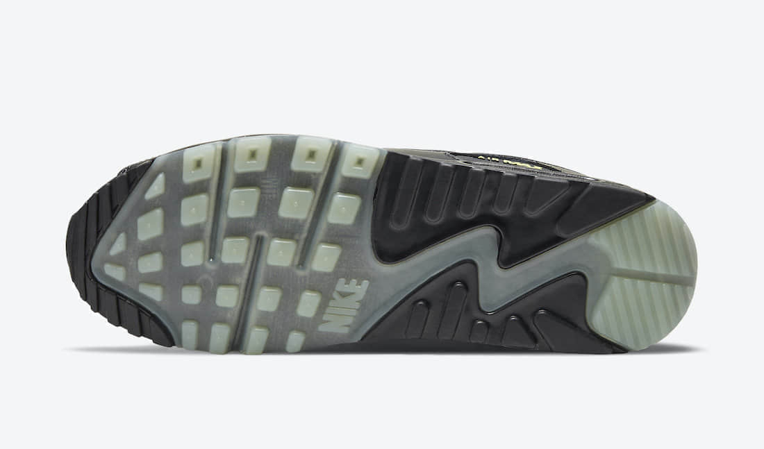 “蜘蛛网”Air Max 90官图释出!暗藏夜光设计! 货号:DC3892-001