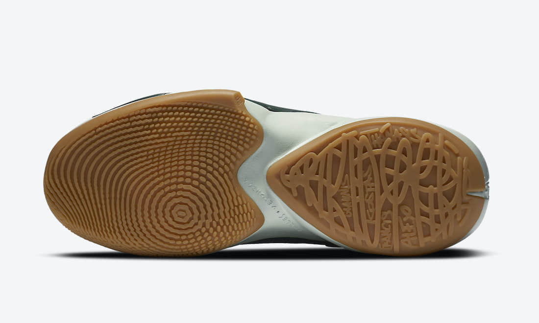 字母哥二代战靴新配色曝光!Nike Zoom Freak 2 “Bamo”现已发售! 货号:DC9854-300