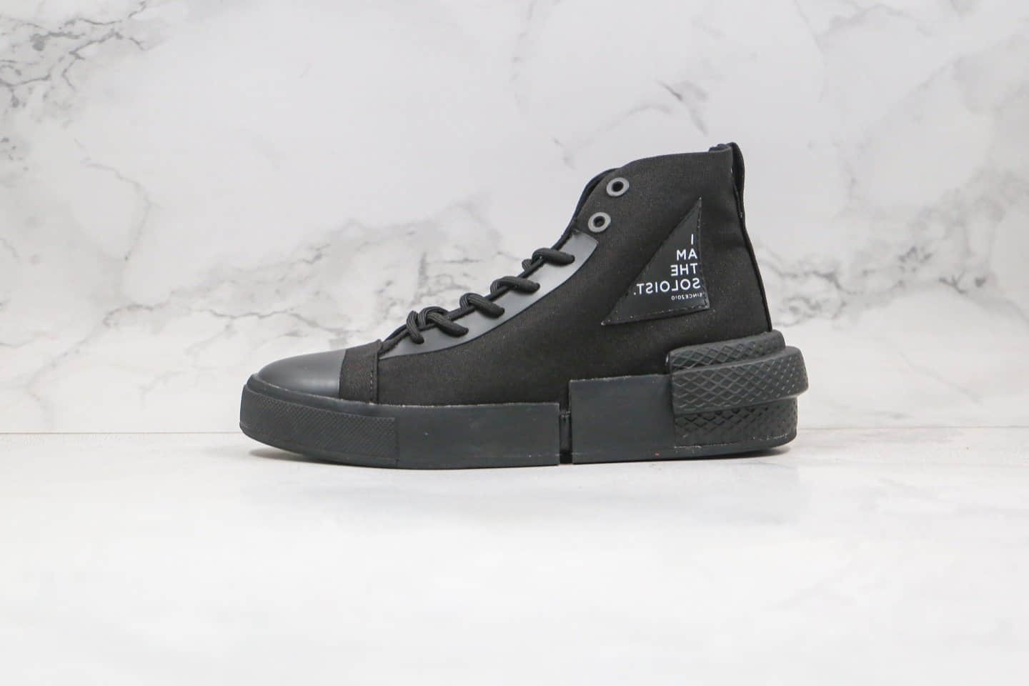 匡威Converse x thesoloist公司级版本宫下贵裕联名款高帮解构机能帆布鞋原档案数据开发 货号:168213C