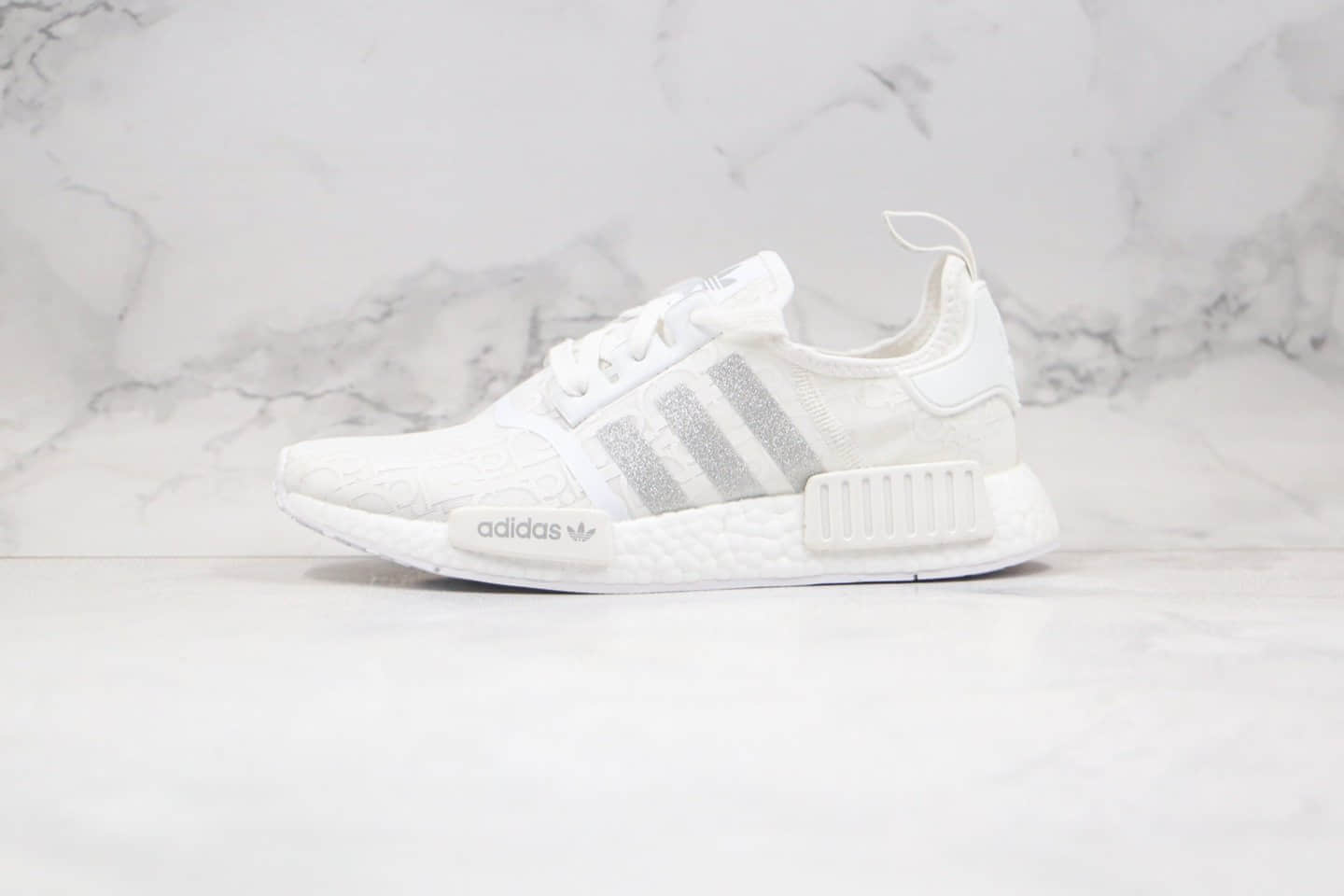 阿迪达斯Adidas NMD R1 OK W Primeknit Triple Black x Dior纯原版本迪奥联名款NMD爆米花跑鞋闪银原档案数据开发 货号:FY9688