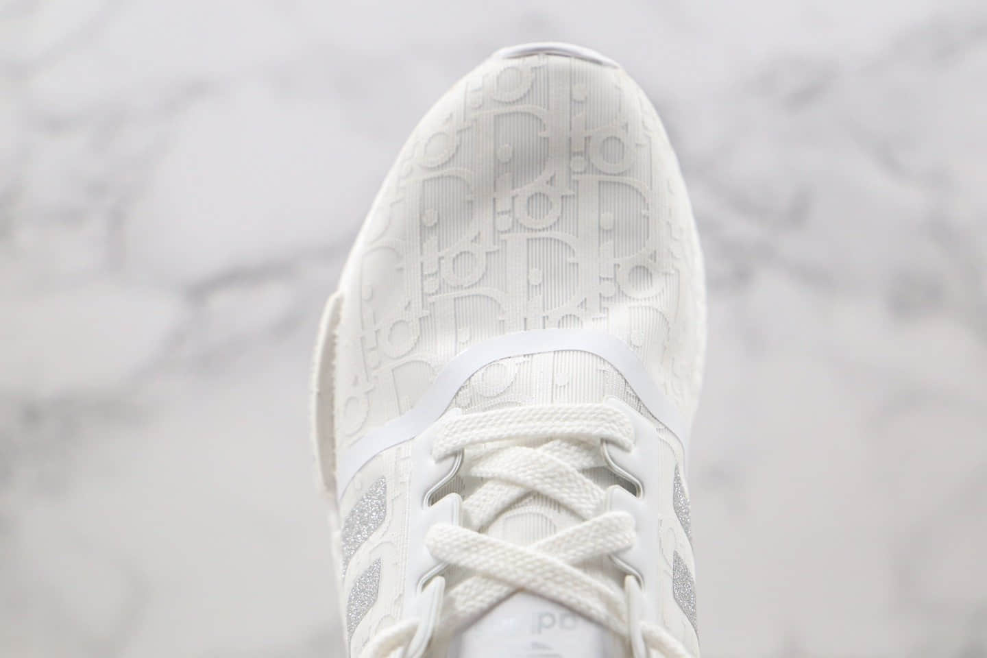 阿迪达斯Adidas NMD R1 OK W Primeknit Triple Black x Dior纯原版本迪奥联名款NMD爆米花跑鞋闪银原档案数据开发 货号:FY9688