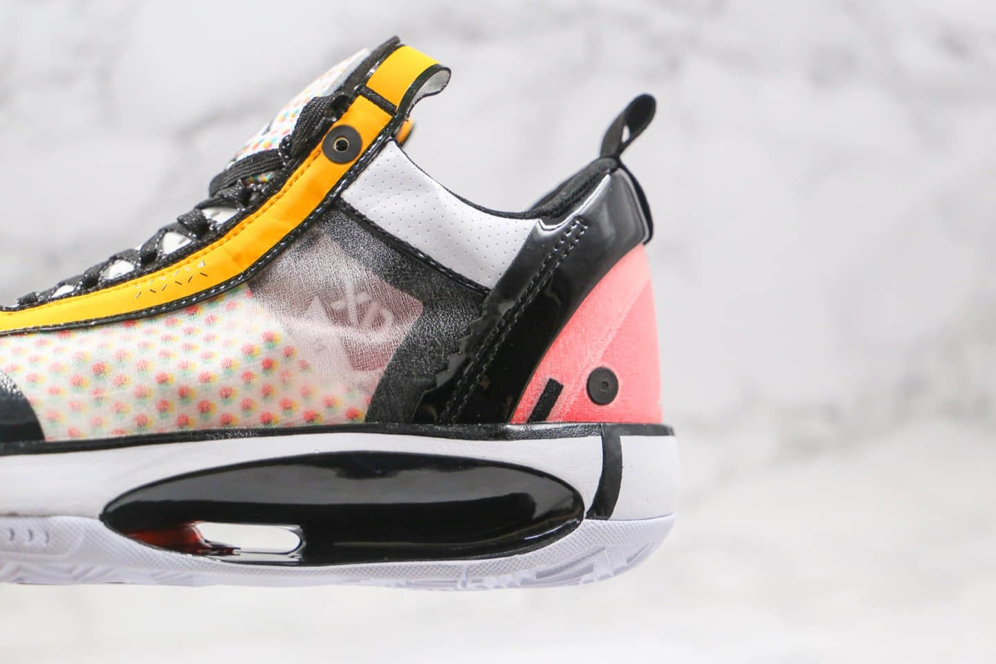 乔丹Air Jordan XXXIV Low纯原版本糖果色AJ34粉蓝橙色篮球鞋内置气垫支持实战 货号:CZ7748-100