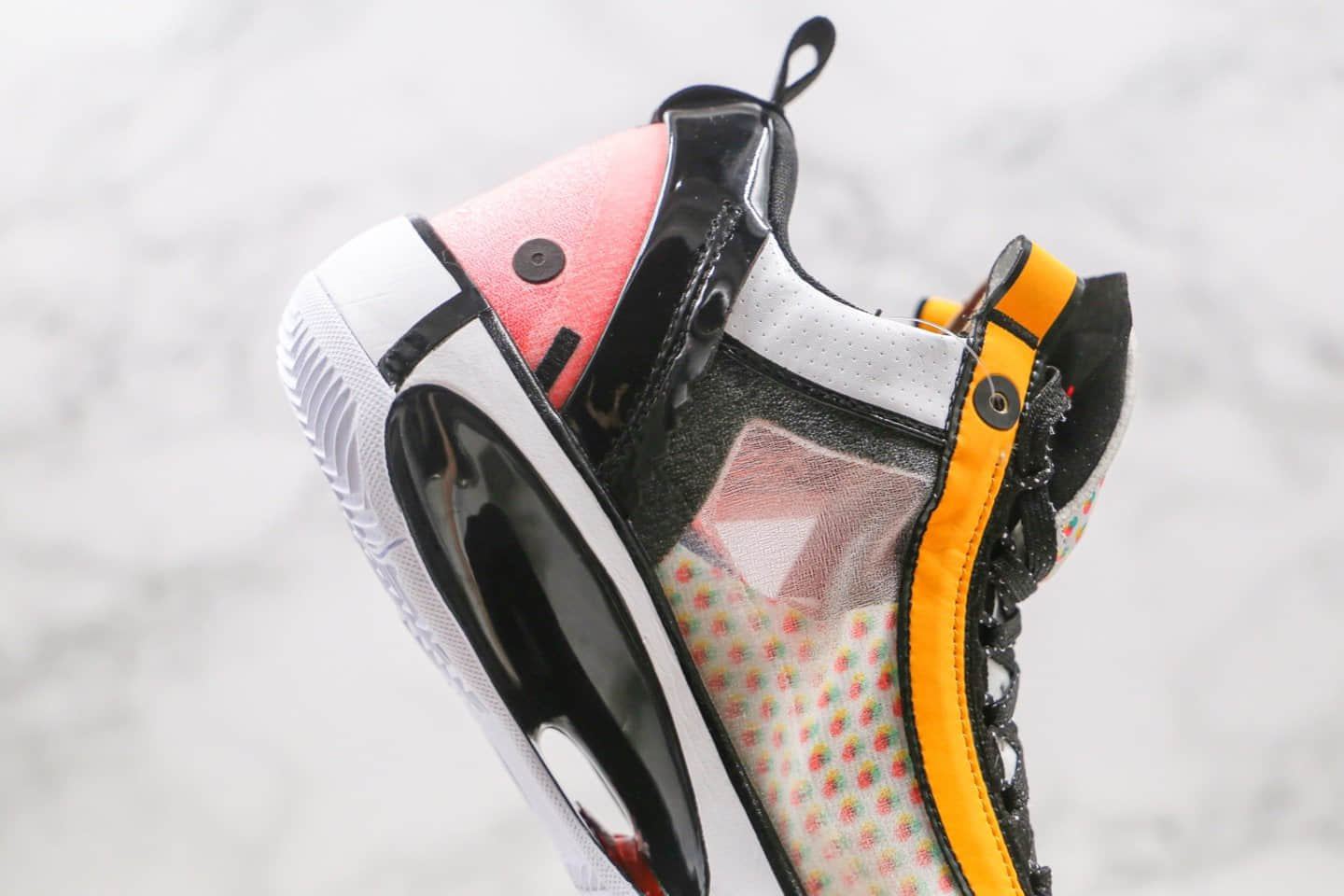 乔丹Air Jordan XXXIV Low纯原版本糖果色AJ34粉蓝橙色篮球鞋内置气垫支持实战 货号:CZ7748-100