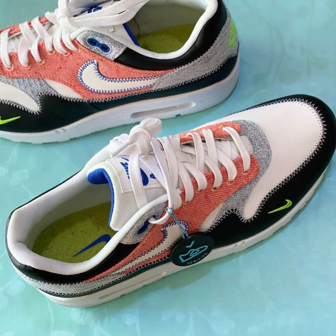 拼接解构风!全新可回收Air Max 1十月登场!