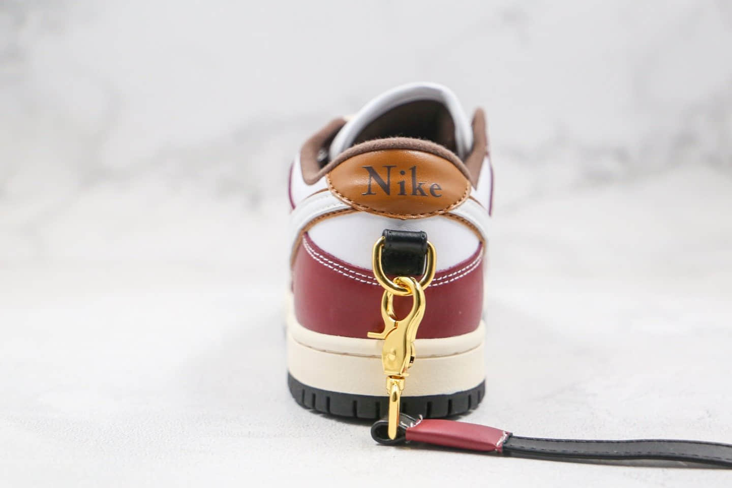 耐克Nike Dunk Low Pro 2020 x Dior迪奥联名款纯原版本低帮白酒红色板鞋原档案数据开发原盒原标 货号:BQ6817-001