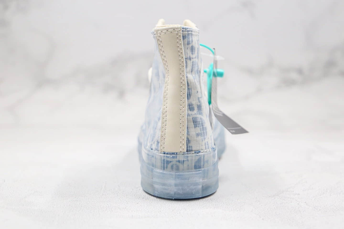 匡威Converse Restructured Chuck 1970 High Not for Sale x Dior迪奥联名款纯原版本高帮白蓝色果冻底解构板鞋原盒原标 货号:169622C