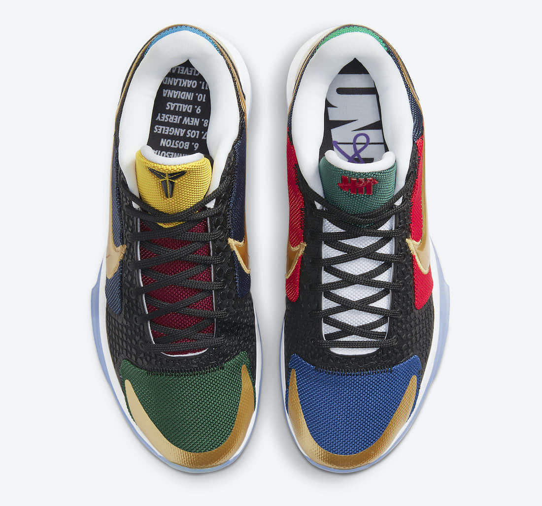 UNDFTD x Kobe 5 套装8月27日发售!科密别错过! 货号:DB5551-900