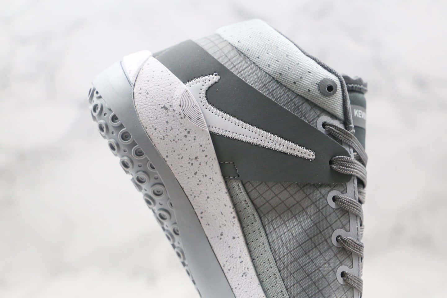 耐克Nike Zoom KD13 EP纯原版本杜兰特13代实战篮球鞋灰白色内置Zoom气垫原楦头纸板打造 货号:CK6017-001