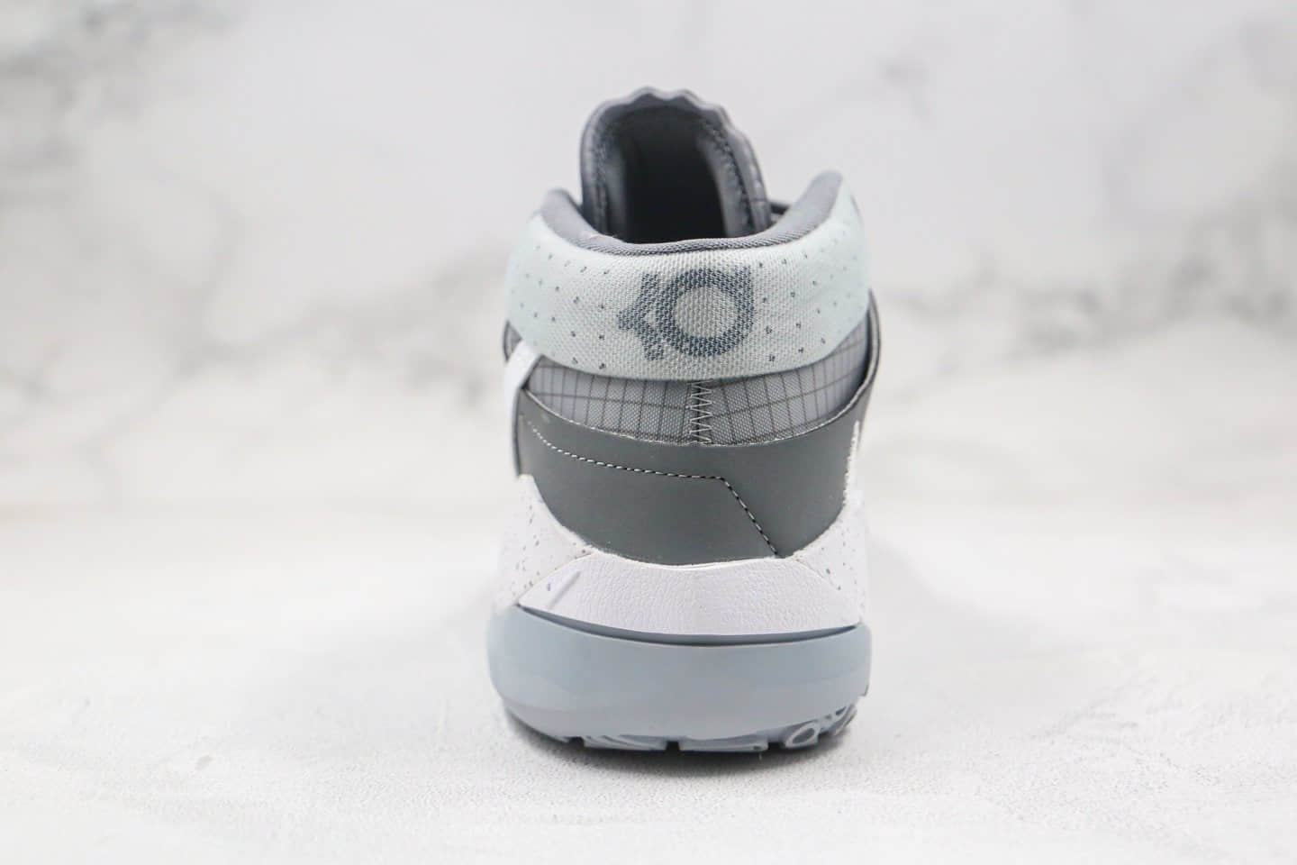 耐克Nike Zoom KD13 EP纯原版本杜兰特13代实战篮球鞋灰白色内置Zoom气垫原楦头纸板打造 货号:CK6017-001