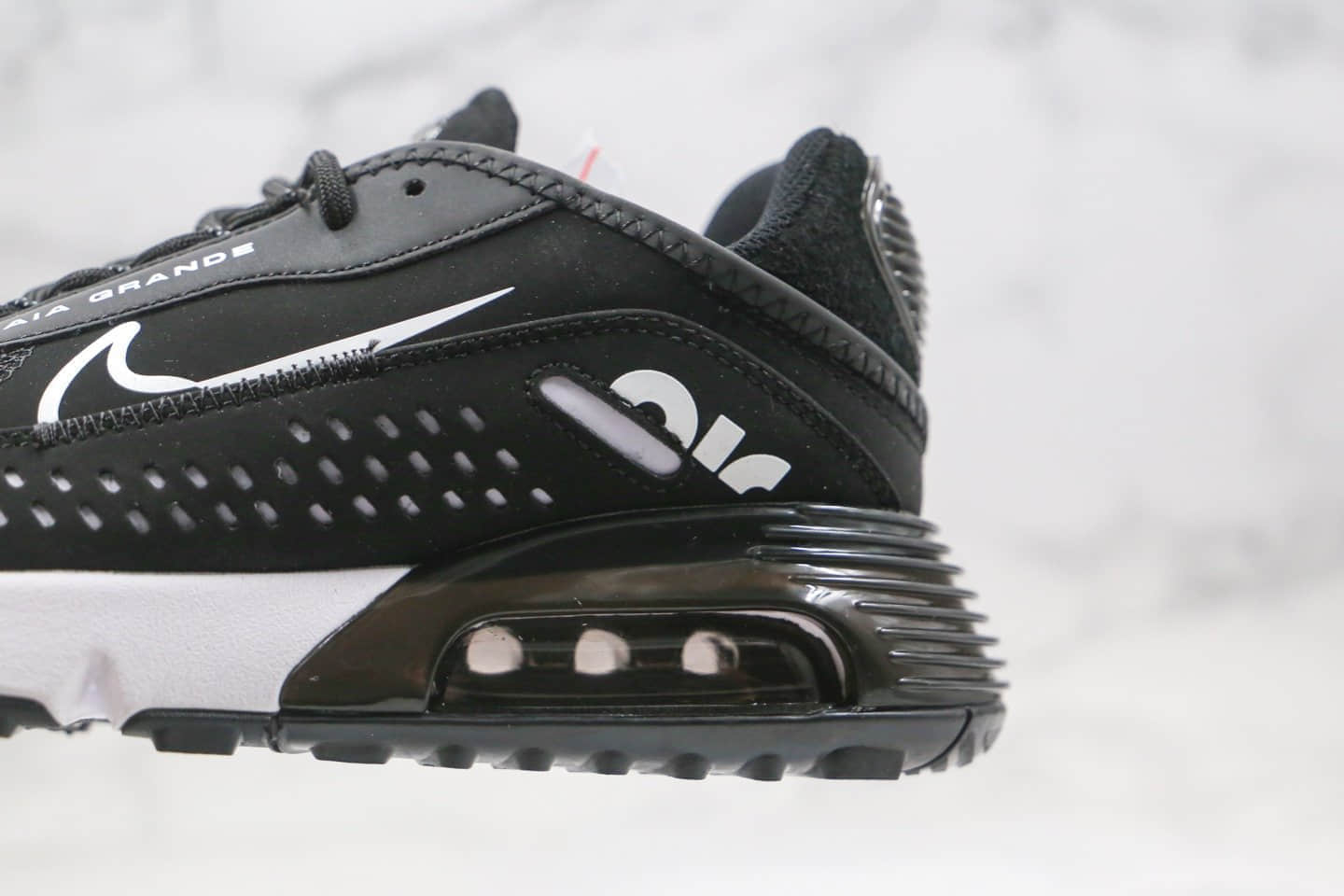 耐克Nike Air VaporMax 2090纯原版本内马尔联名款Max2090皮面气垫鞋黑白色原楦头纸板打造 货号:CU9371-011