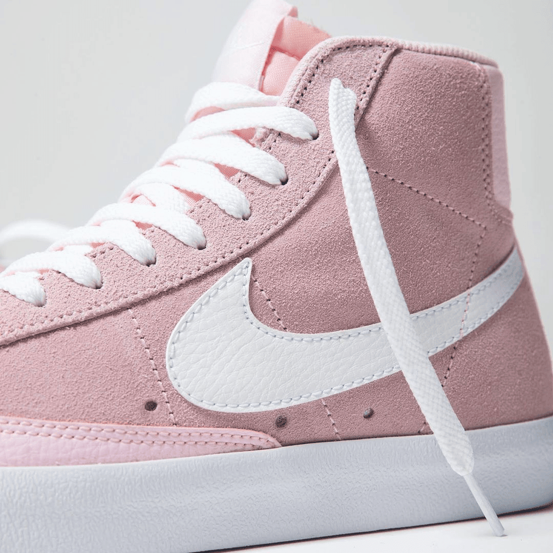 小姐姐必看!樱花粉 Nike Blazer Mid现已发售!