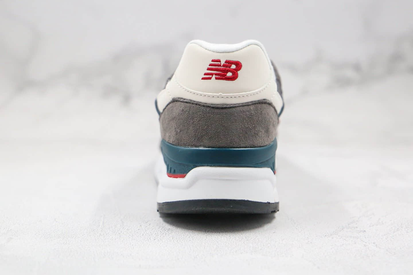 新百伦New Balance 998纯原版本灰红色NB998复古慢跑鞋原档案数据开发原盒原标 货号:M998CRA