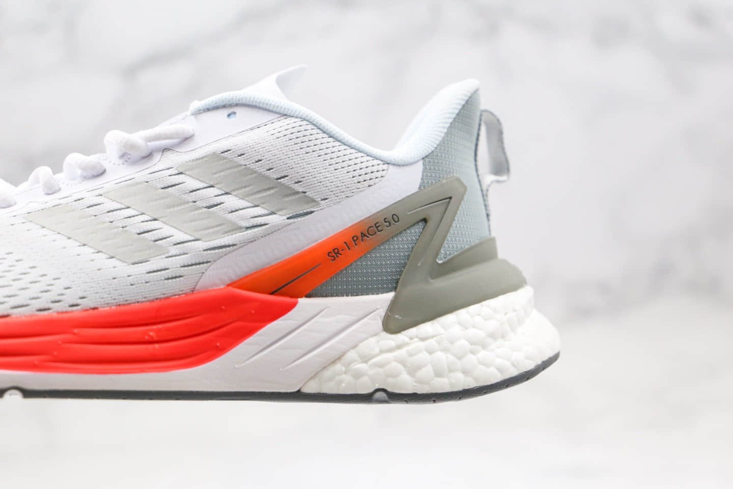阿迪达斯Adidas RESPONSE SR-l.PACE 5.0纯原版本爆米花跑鞋超级速度灰红色原盒原标 货号:FX4835